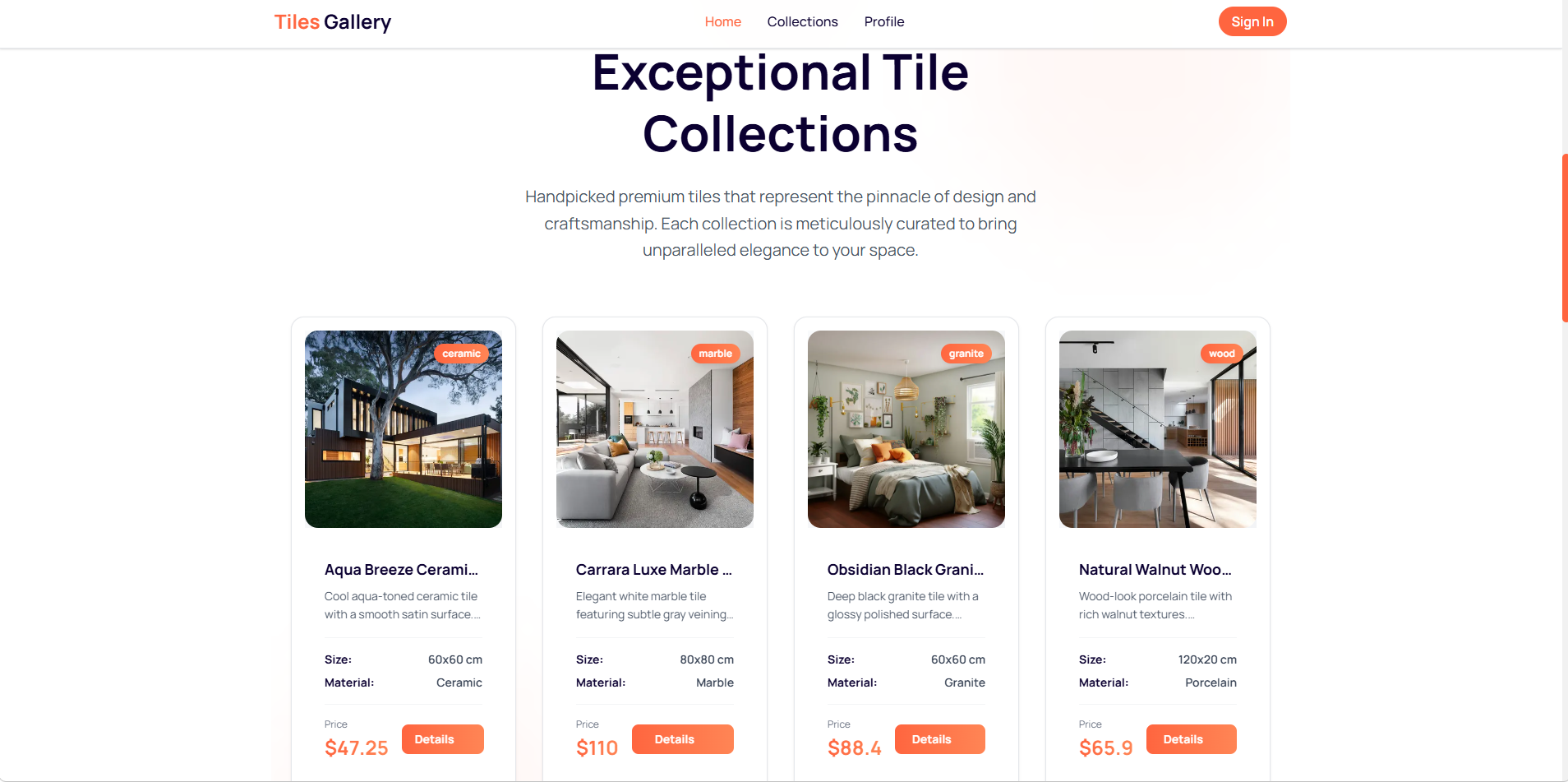 Tiles Gallery